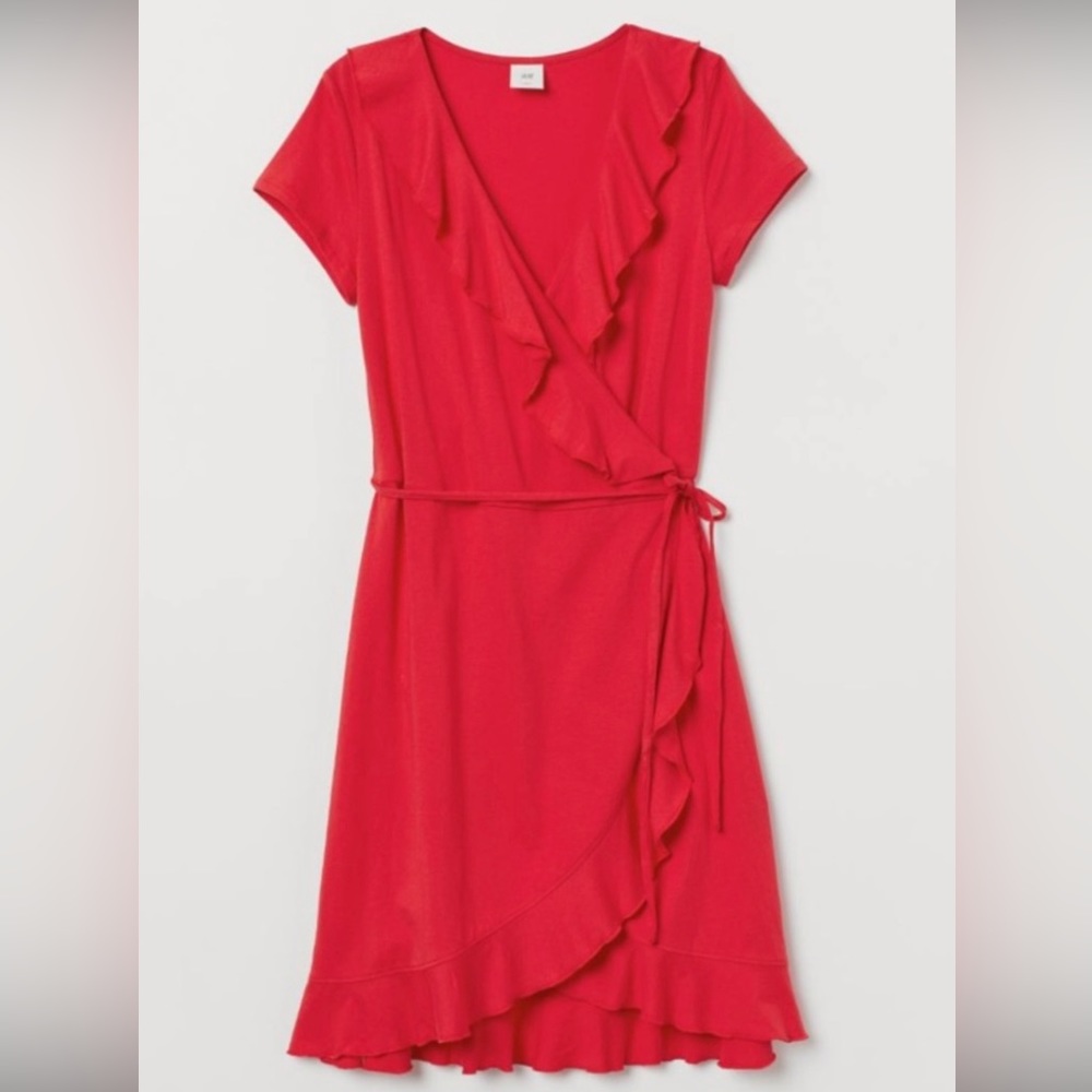 H&M Ted Wrap Dress Small